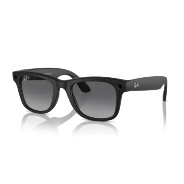 Очки Ray-Ban Meta Wayfarer RW4006 Matte Black/Polar Gradient Graphite M (S50)